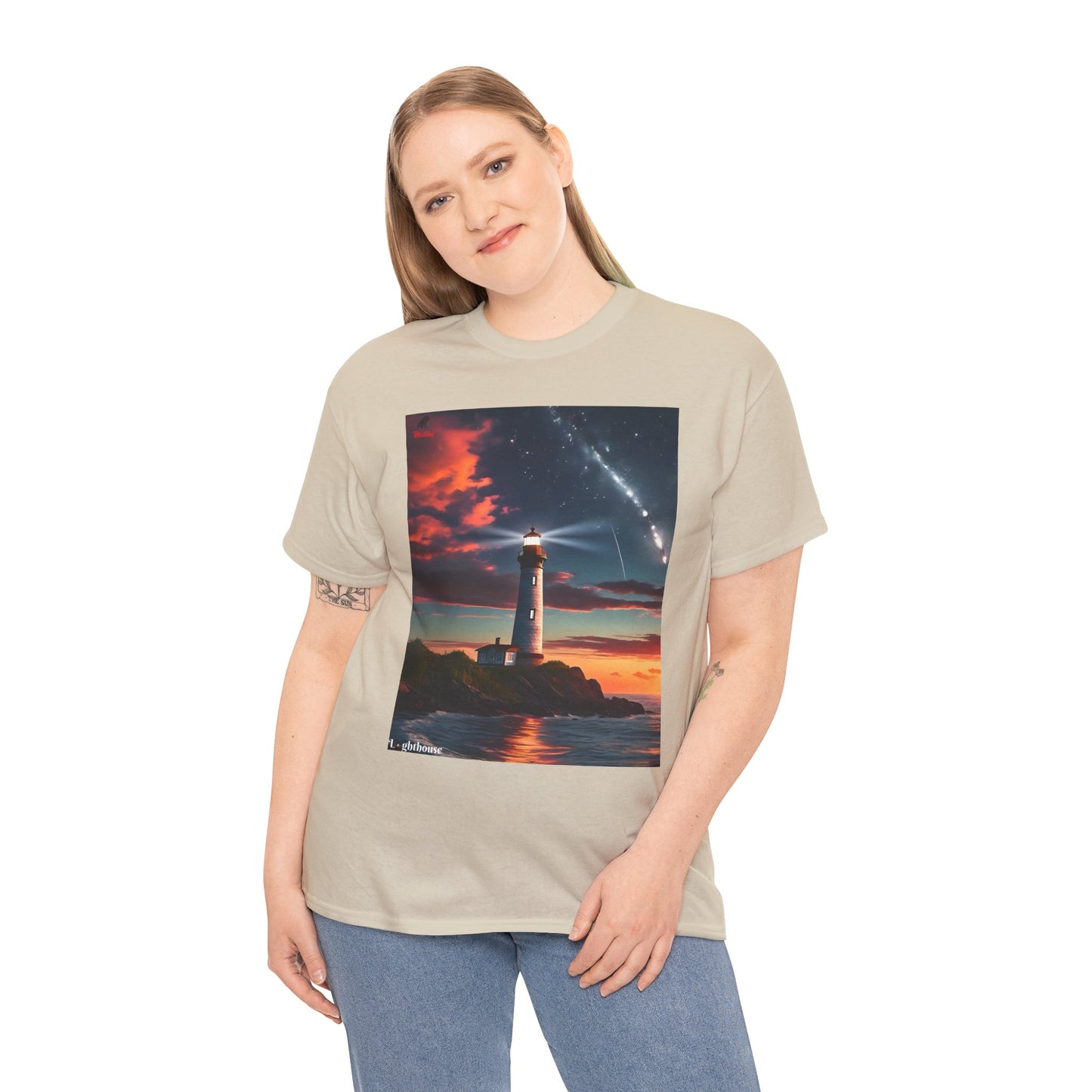 Lighthouse Unisex Heavy Cotton Tee