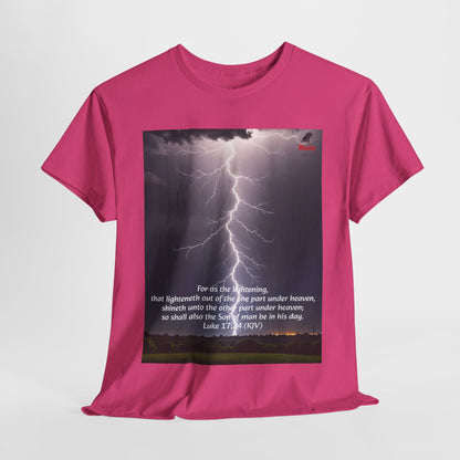 Lightning Style Son of man Unisex Heavy Cotton Tee