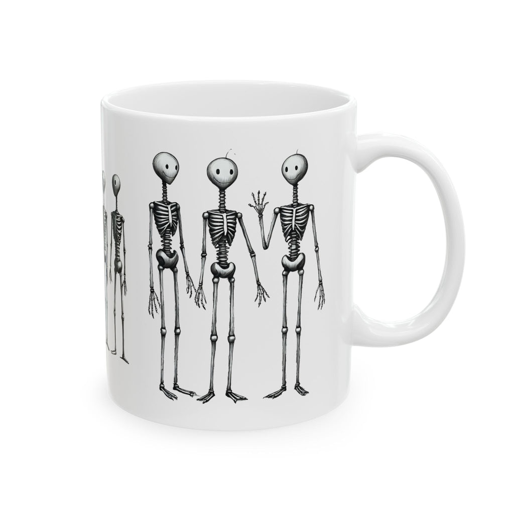 The Stick-To-It Species #20 White Ceramic Mug – Anatomy of Optimism Cup 11oz/15oz