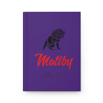 Matiby Hardcover Journal Matte Purple