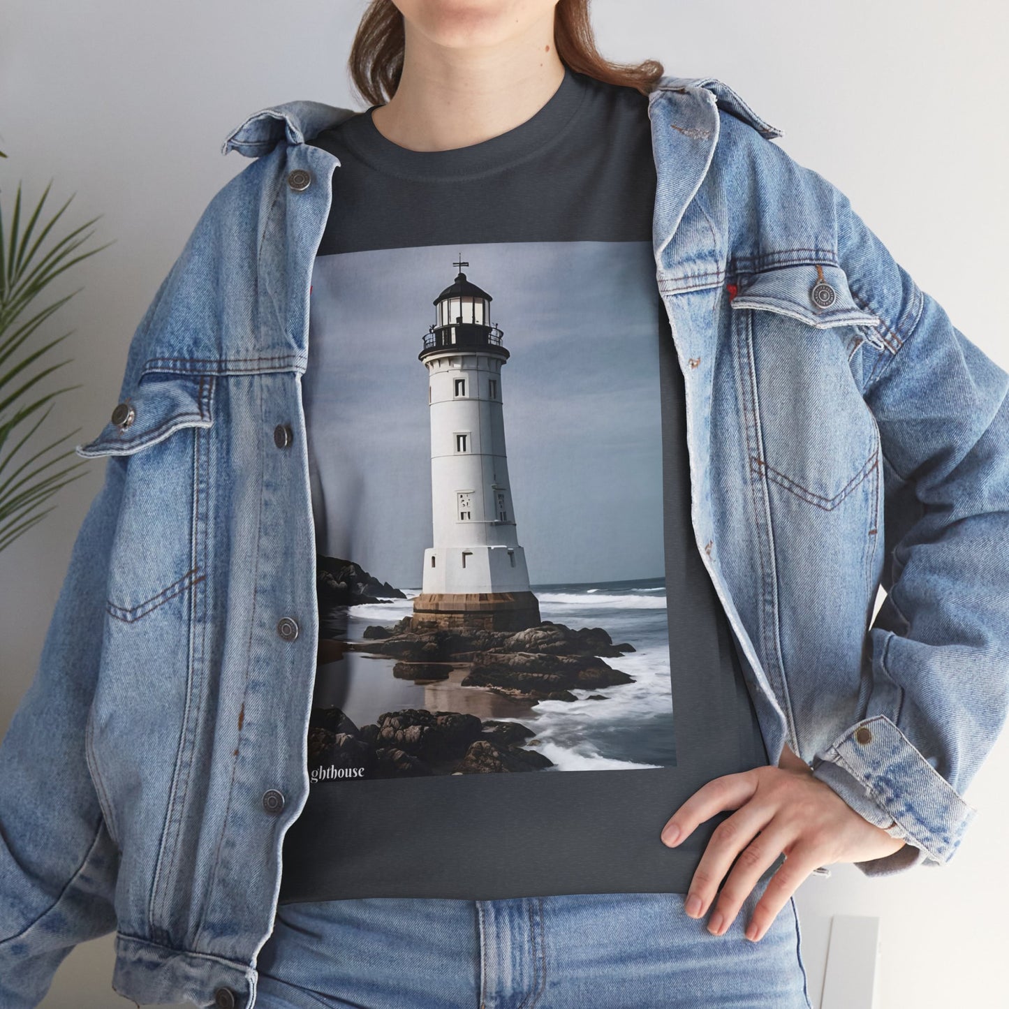 Lighthouse Unisex Heavy Cotton Tee