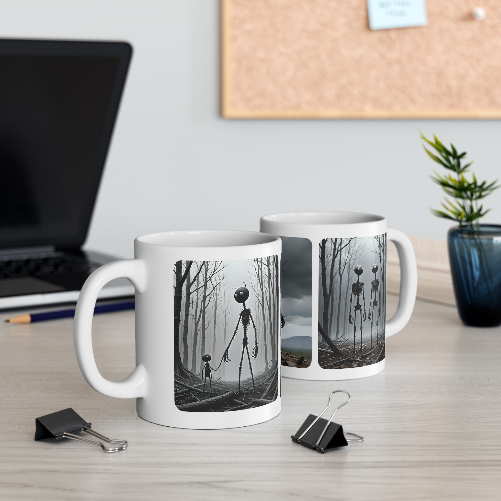 The Stick-To-It Species #8 White Ceramic Mug – Anatomy of Optimism Cup 11oz/15oz