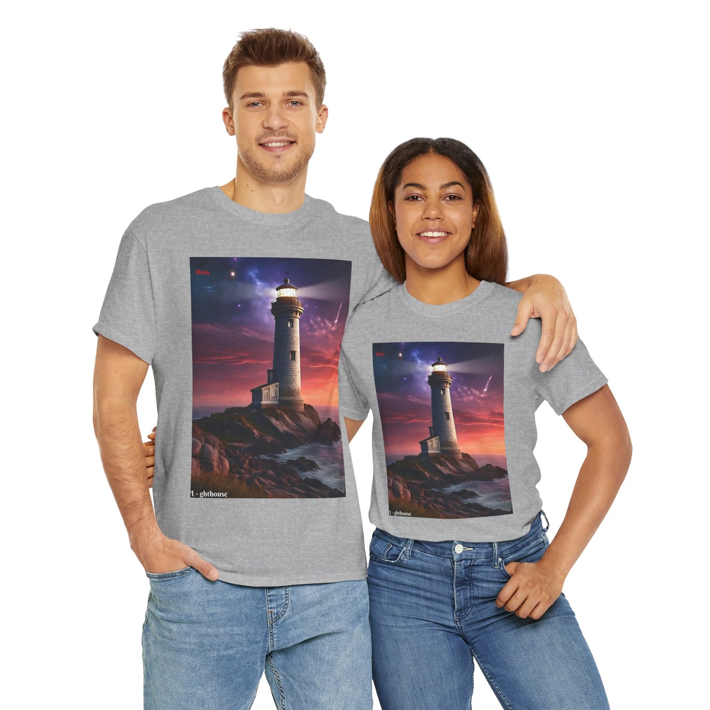 Lighthouse Unisex Heavy Cotton Tee