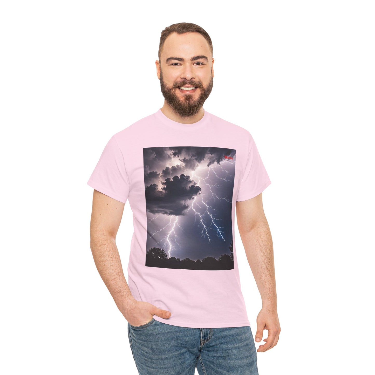 Lightning Style Unisex Heavy Cotton Tee