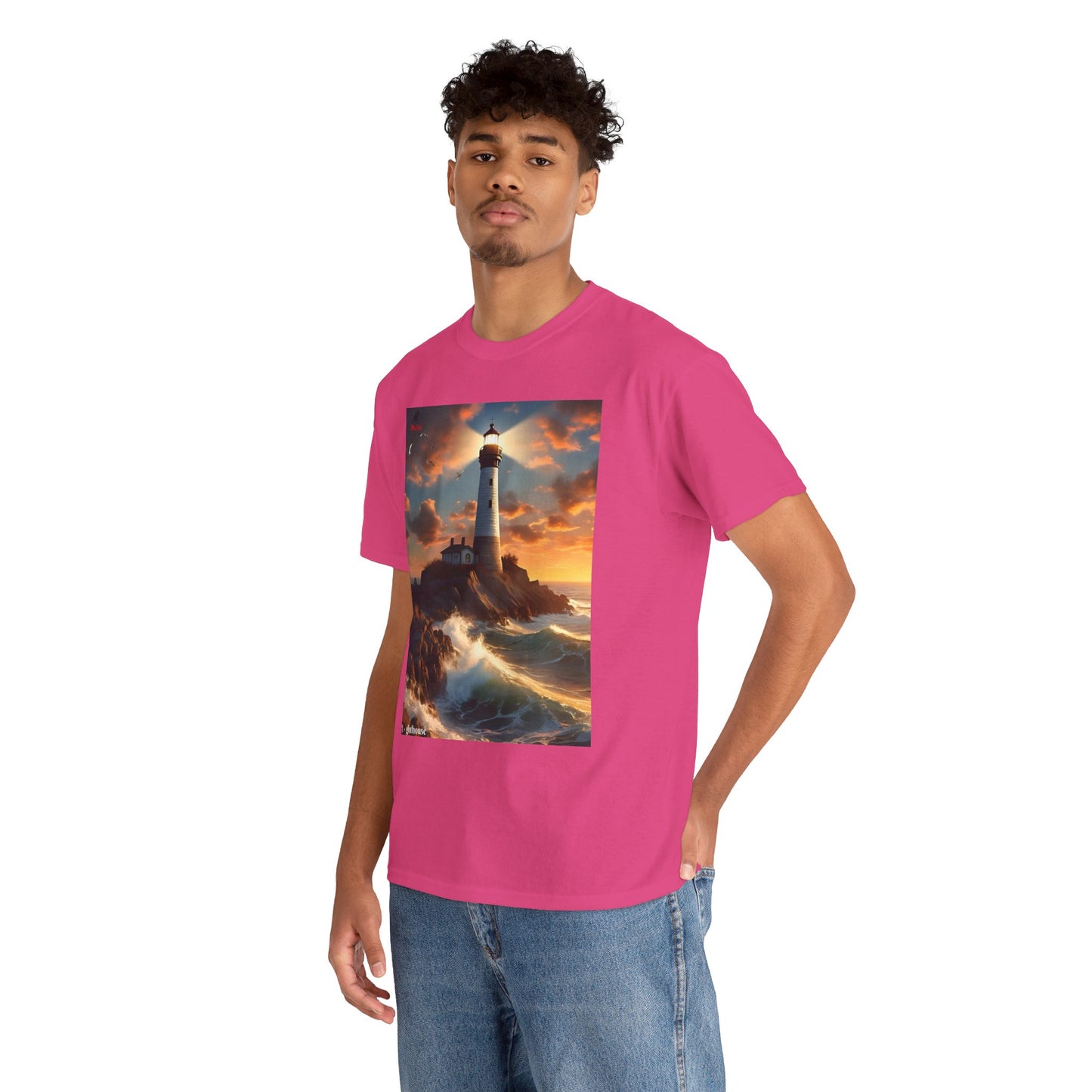 Lighthouse Unisex Heavy Cotton Tee