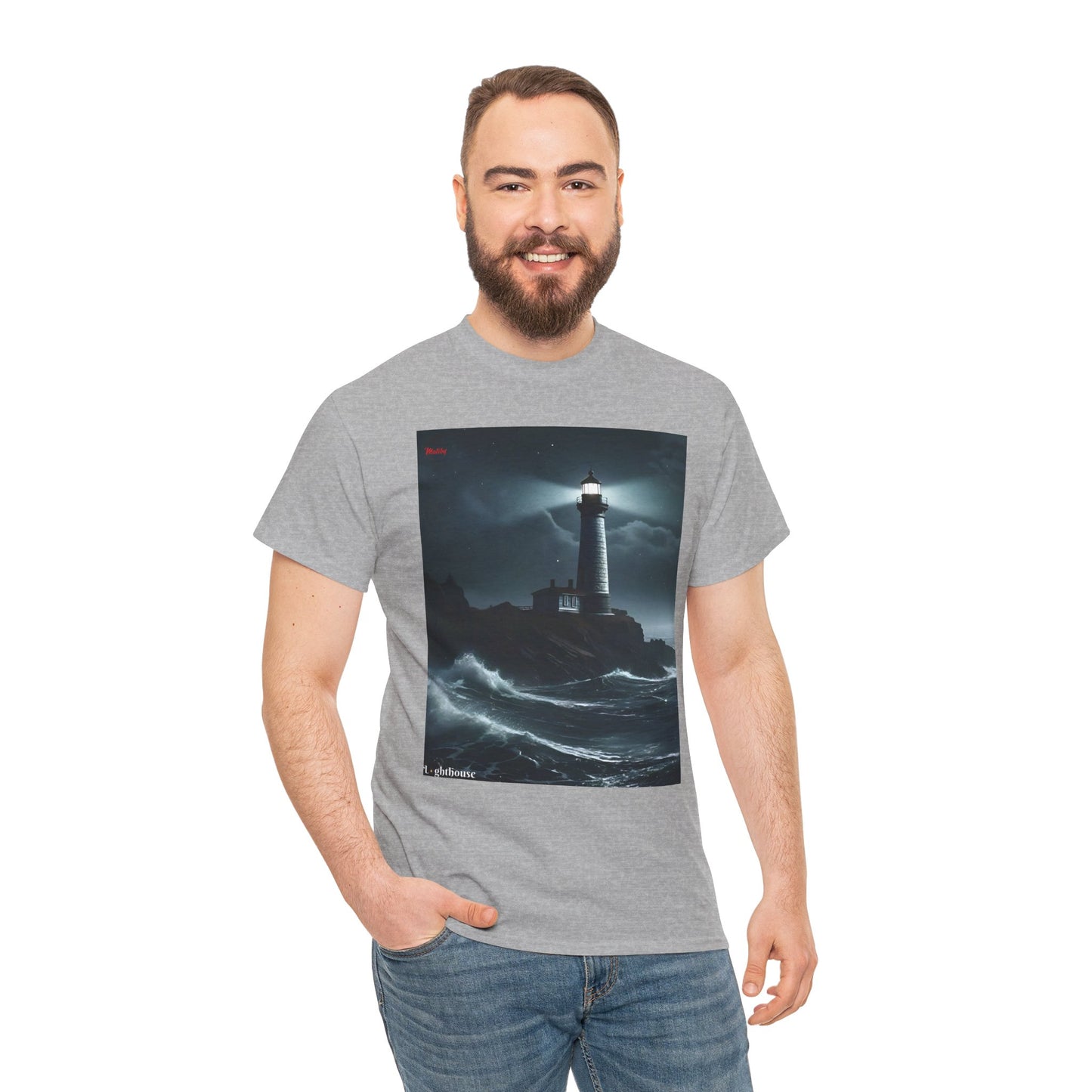 Lighthouse Unisex Heavy Cotton Tee