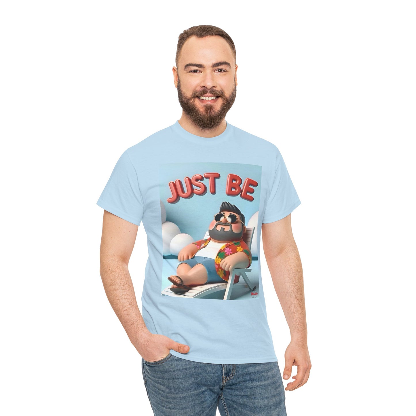 Just Be Unisex Heavy Cotton Tee