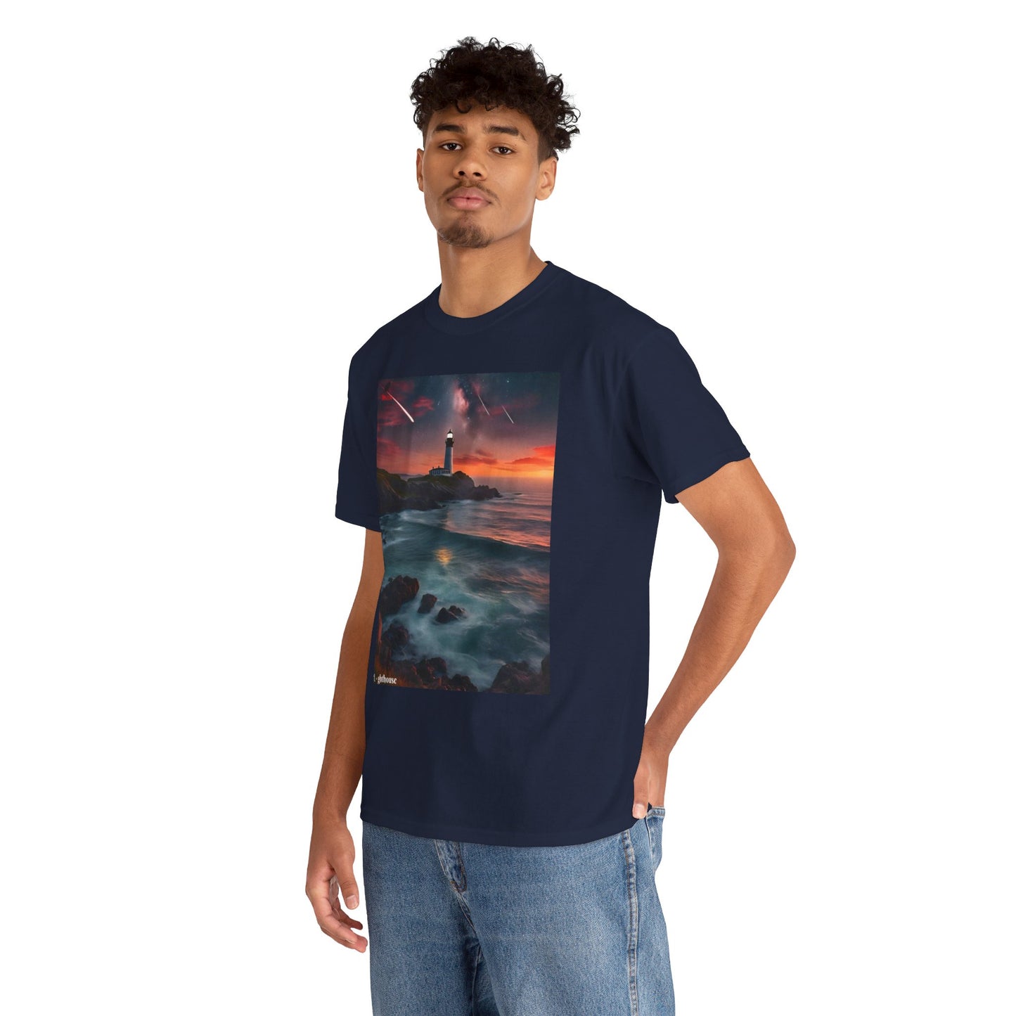 Lighthouse Unisex Heavy Cotton Tee