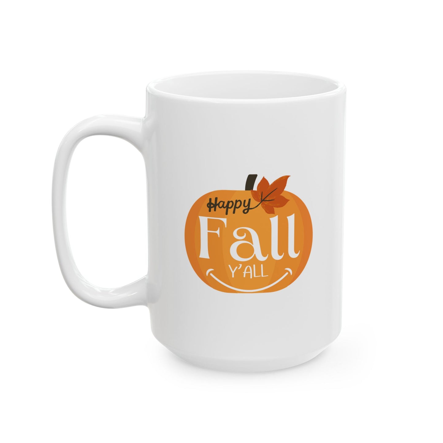 Journeys Happy Fall Seasons of Change Ceramic Mugs, Gifts for Fall Lovers, Mugs for Autumn Lovers, Pumpkin Lovers Mug, Lovers of All Seasons, Cute Seasonal Mugs, Mug for All Occasions, Thanksgiving Mug