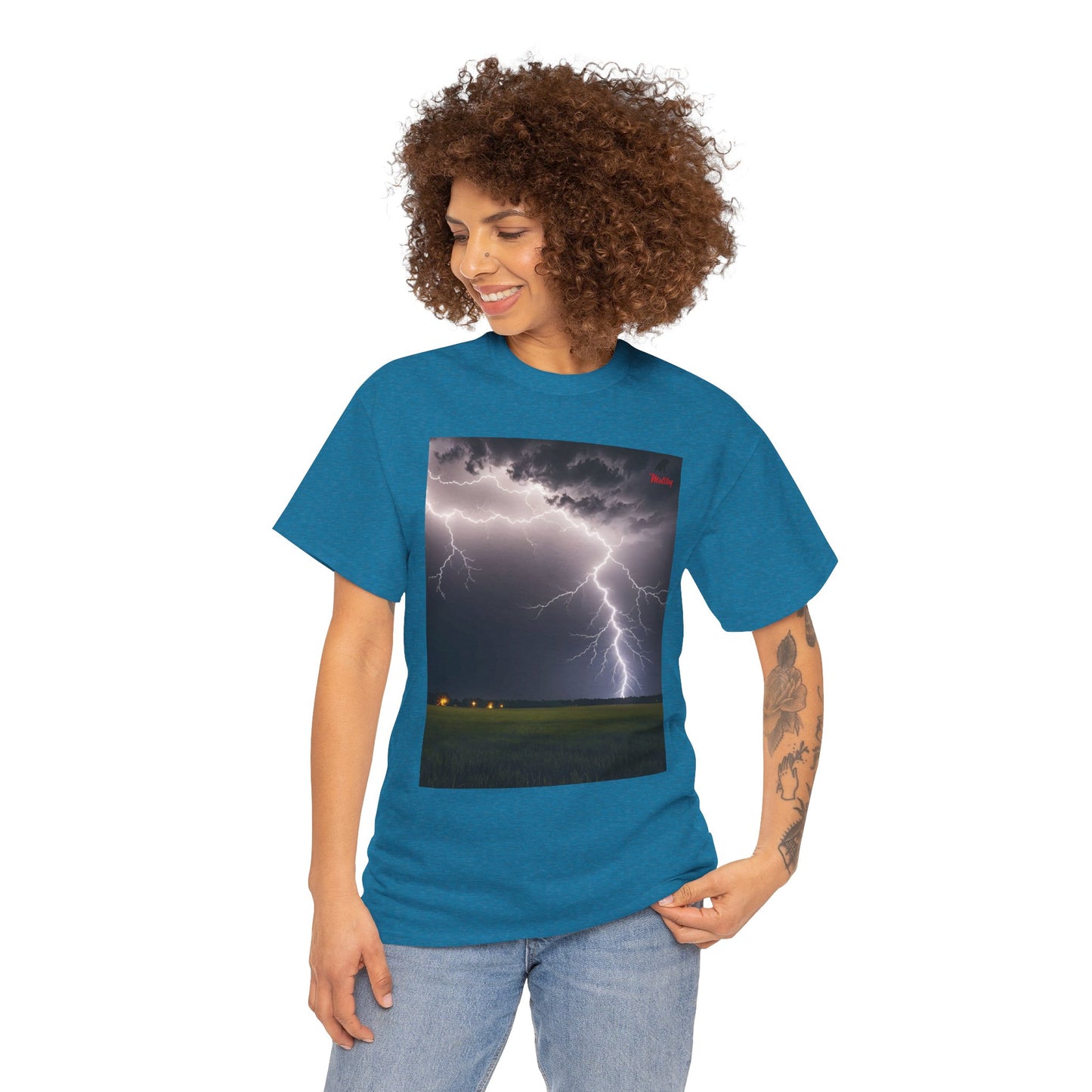 Lightning Style Unisex Heavy Cotton Tee