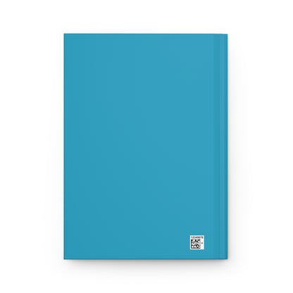 Matiby Hardcover Journal Matte Turquoise