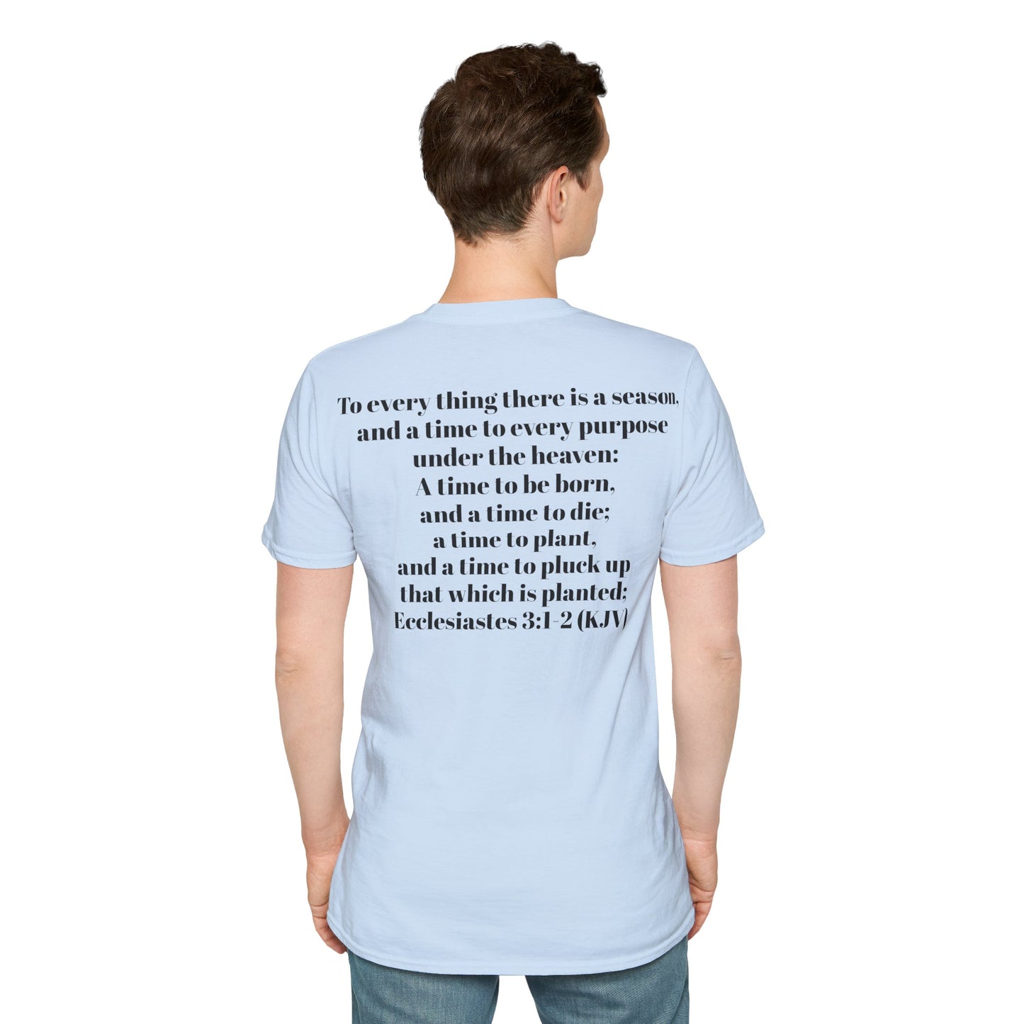 Bible Speaks Ecclesiastes 1:1-2 Unisex Softstyle T-Shirt