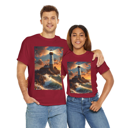 Lighthouse Unisex Heavy Cotton Tee