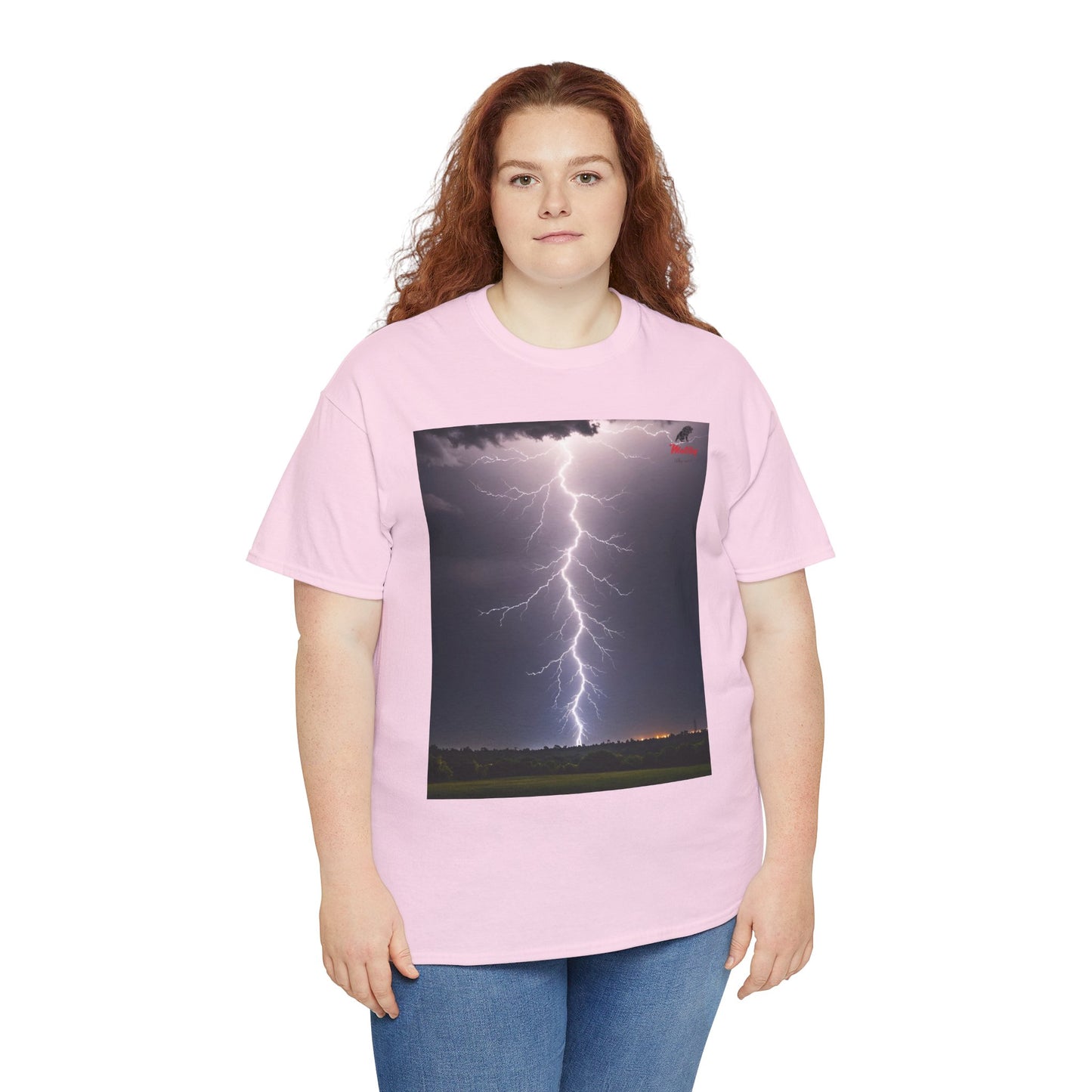 Lightning Style Unisex Heavy Cotton Tee