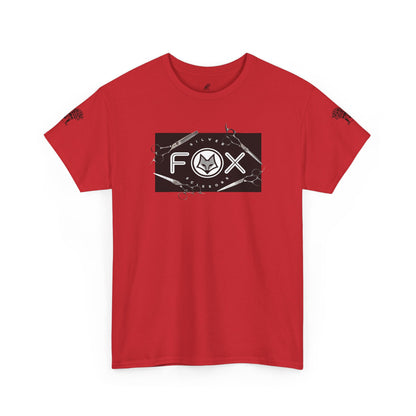 Silver Fox Scissors Unisex Heavy Cotton Tee