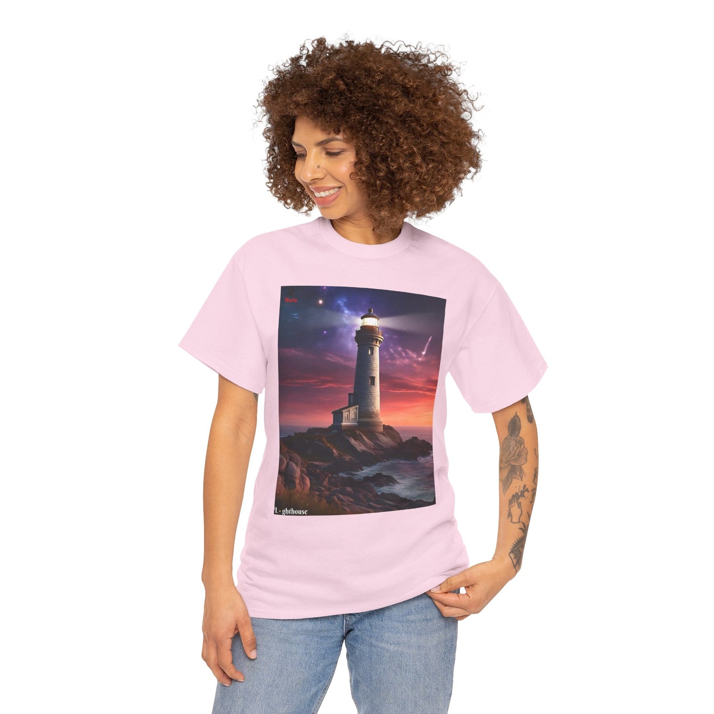 Lighthouse Unisex Heavy Cotton Tee