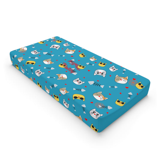 Baby Changing Pad Cover Turquoise