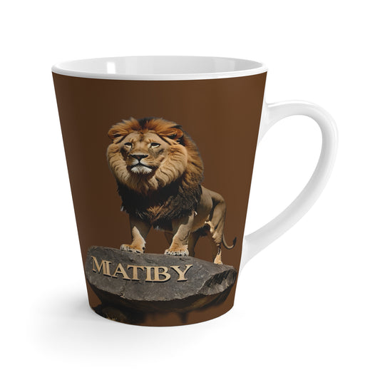 Matiby Lion Mug, Brown