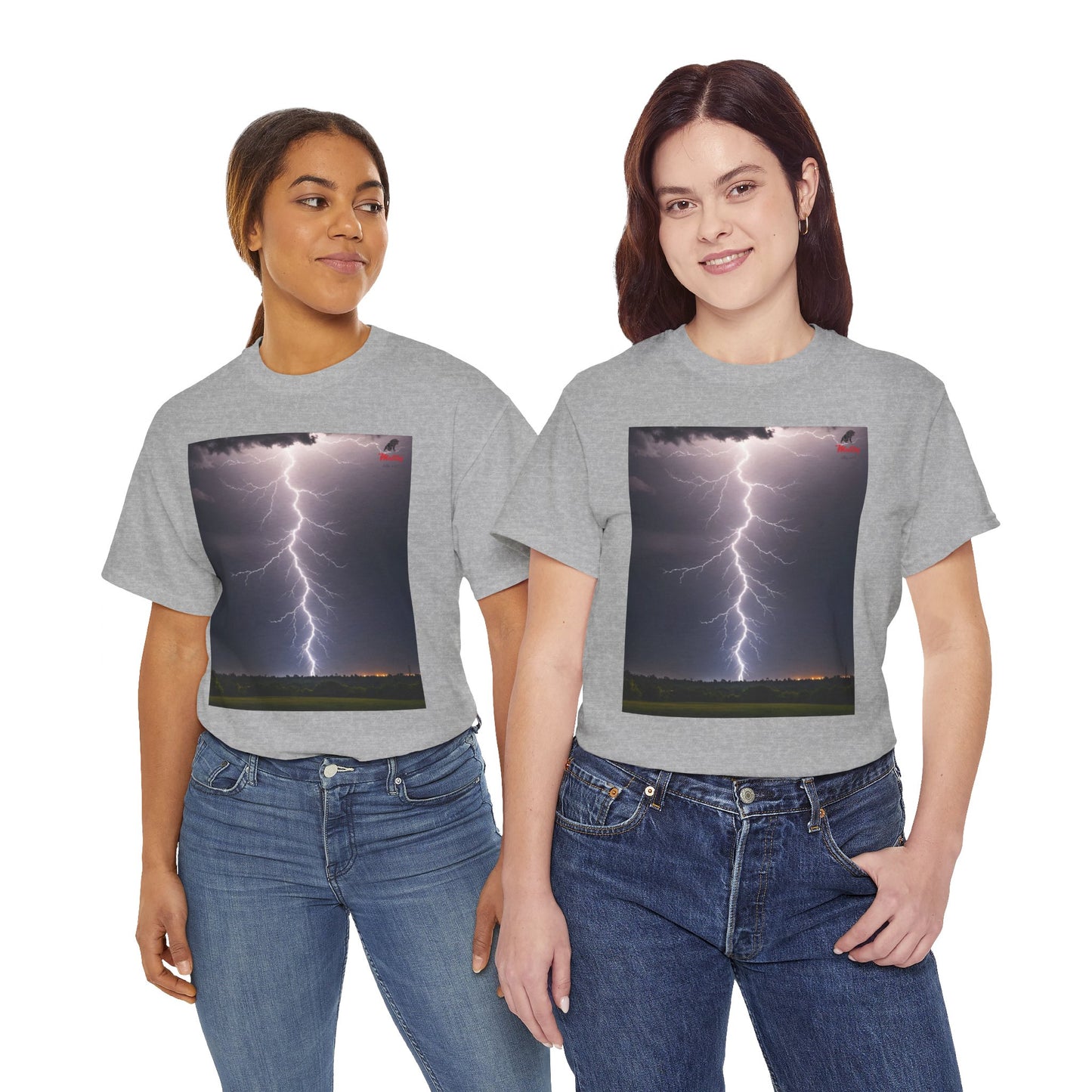 Lightning Style Unisex Heavy Cotton Tee