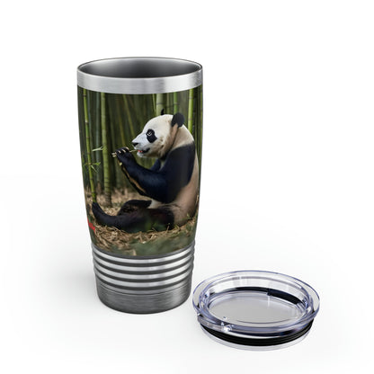 Artzy Panda Ringneck Tumbler, 20oz