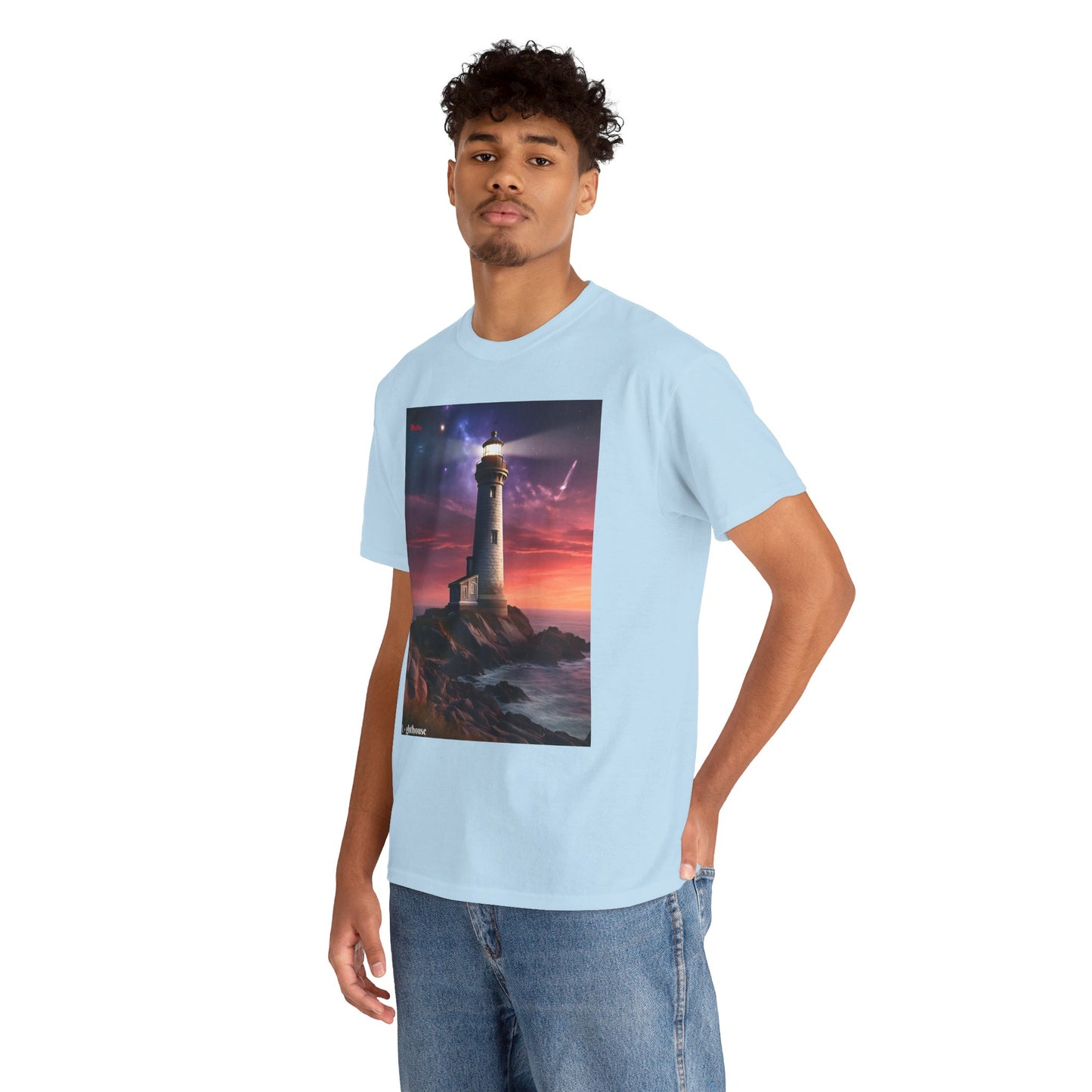 Lighthouse Unisex Heavy Cotton Tee