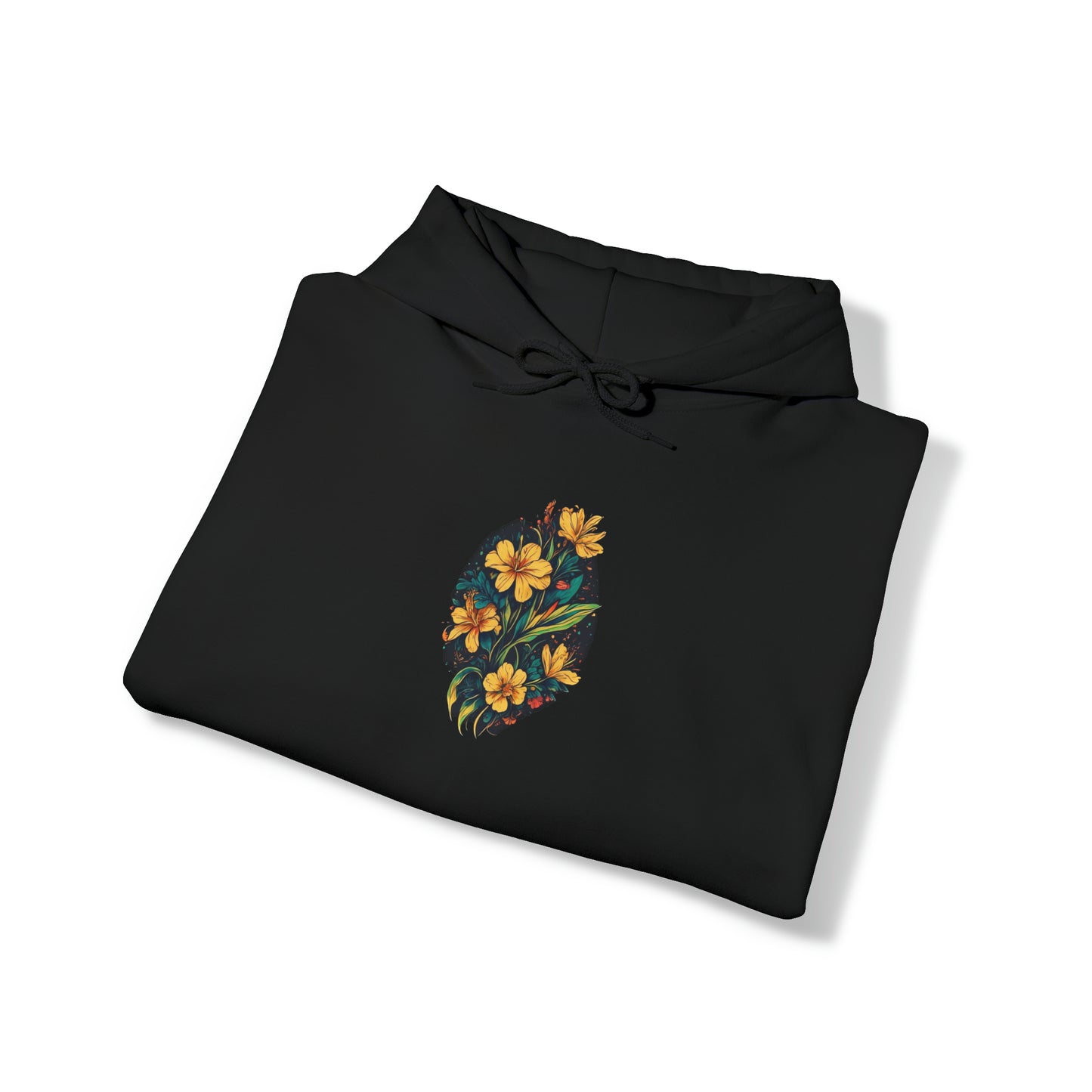 Floral Unisex Heavy Blend™ Hooded Sweatshirt