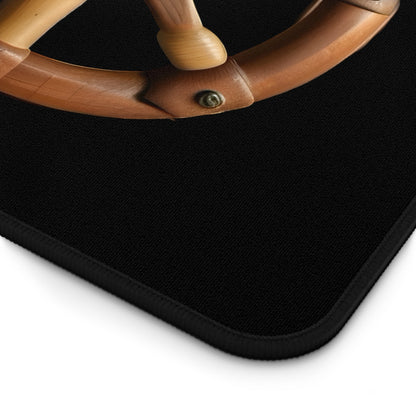 Nautical Desk Mat, Black