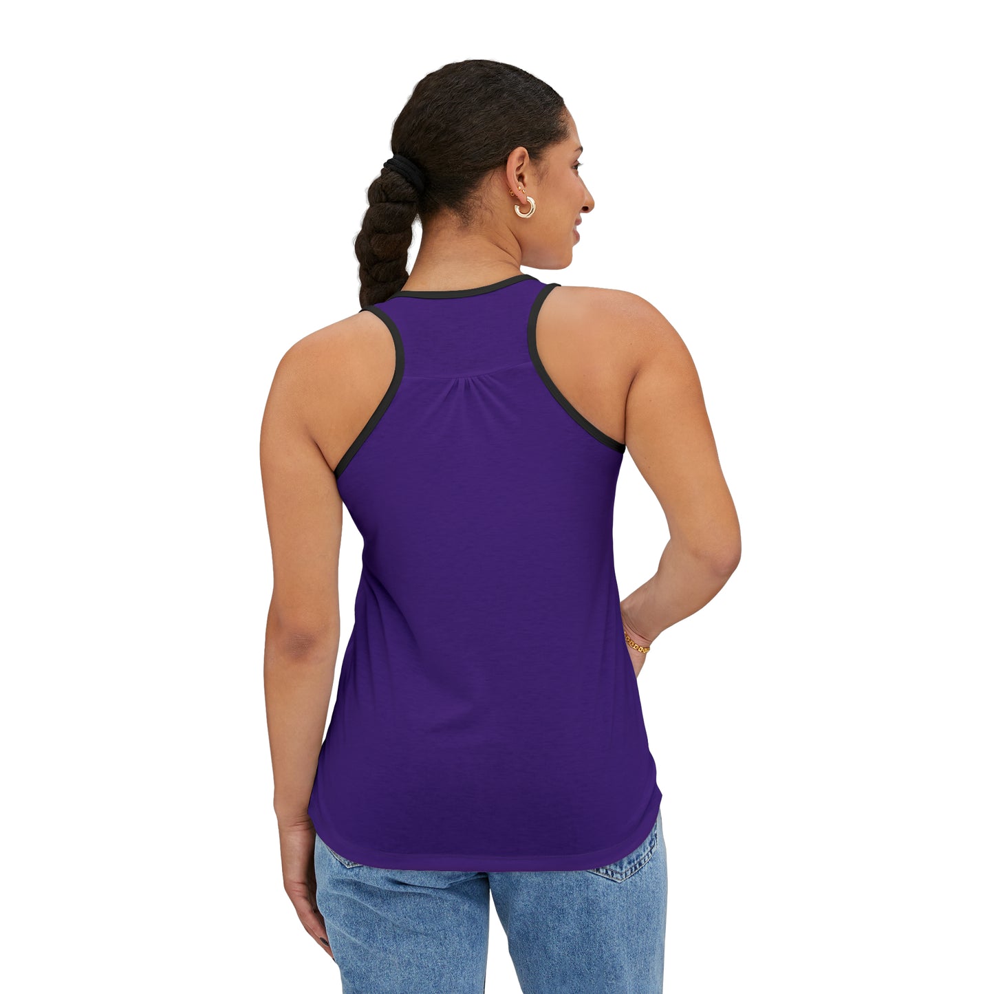 Women's Purple Tank Top (AOP)