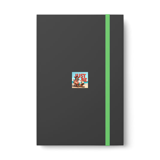 Just Be Color Contrast Notebook - Ruled