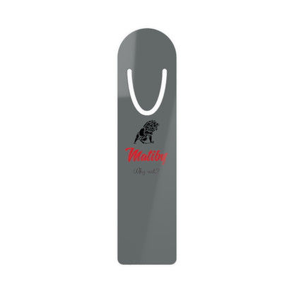 Matiby Dark Grey Bookmark