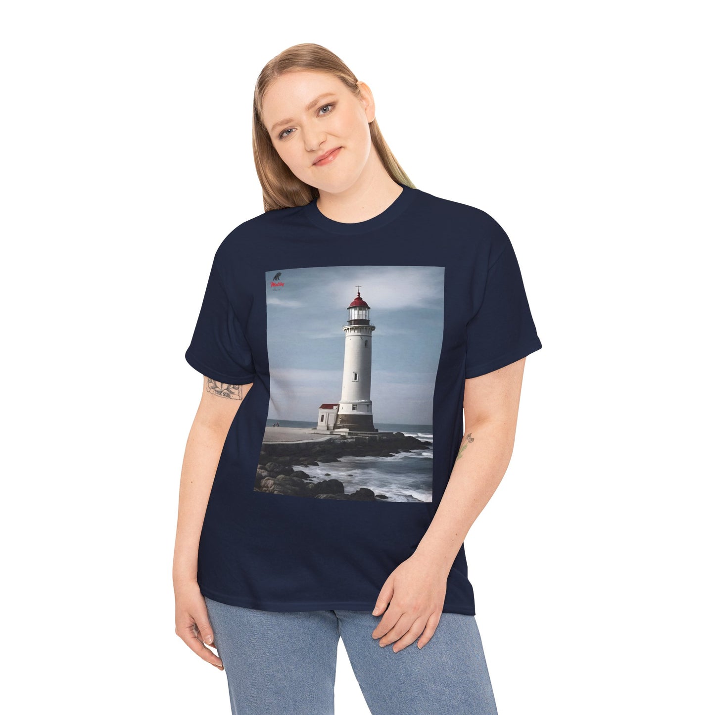 Lighthouse Unisex Heavy Cotton Tee