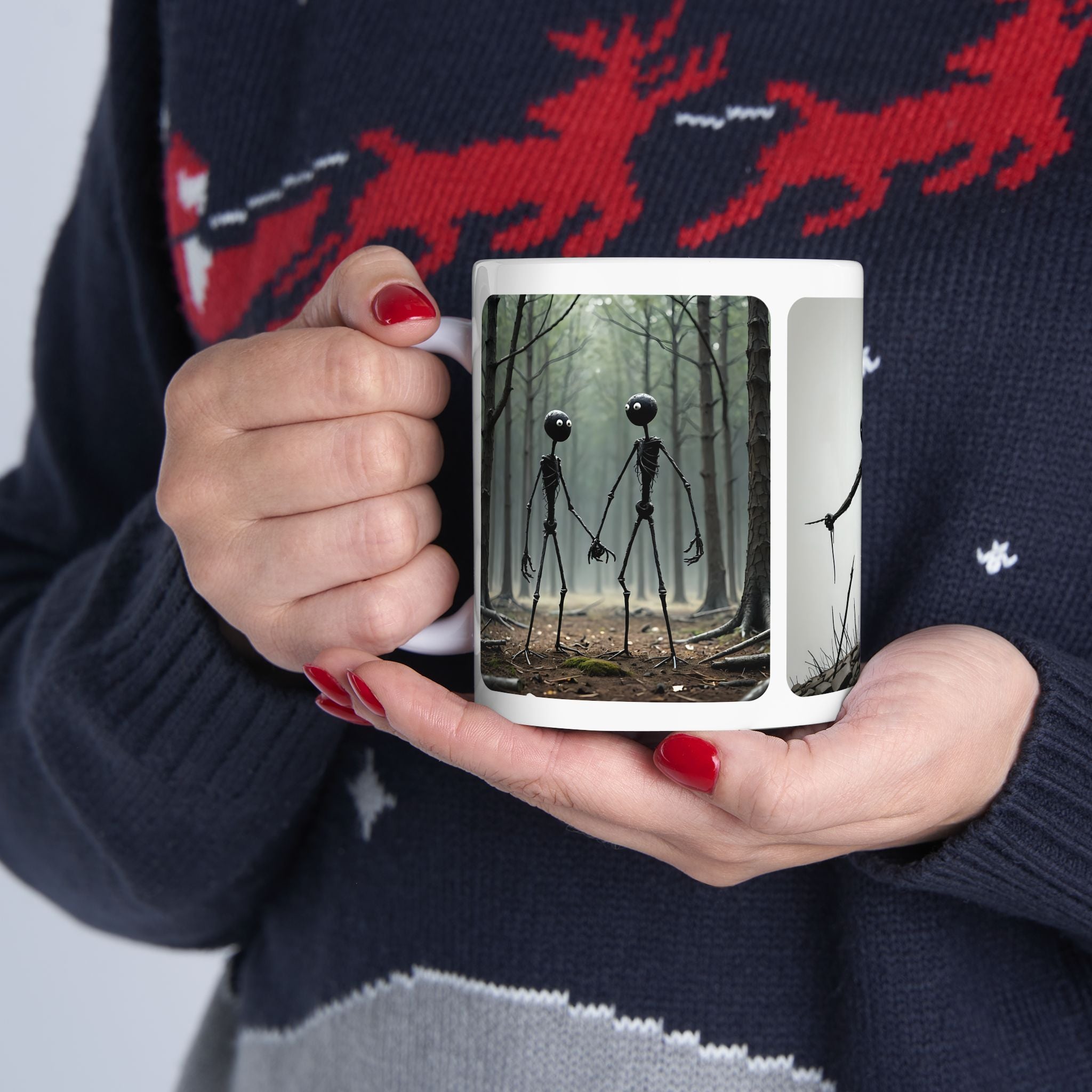 The Stick-To-It Species #6 White Ceramic Mug – Anatomy of Optimism Cup 11oz/15oz