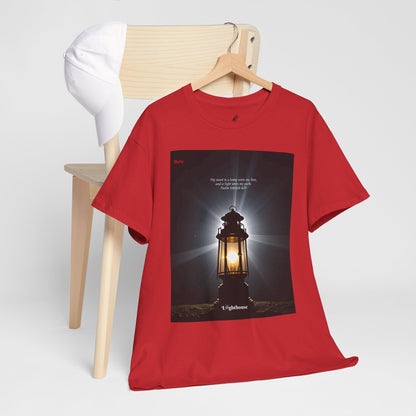 Lighthouse Psalm 119 Unisex Heavy Cotton Tee