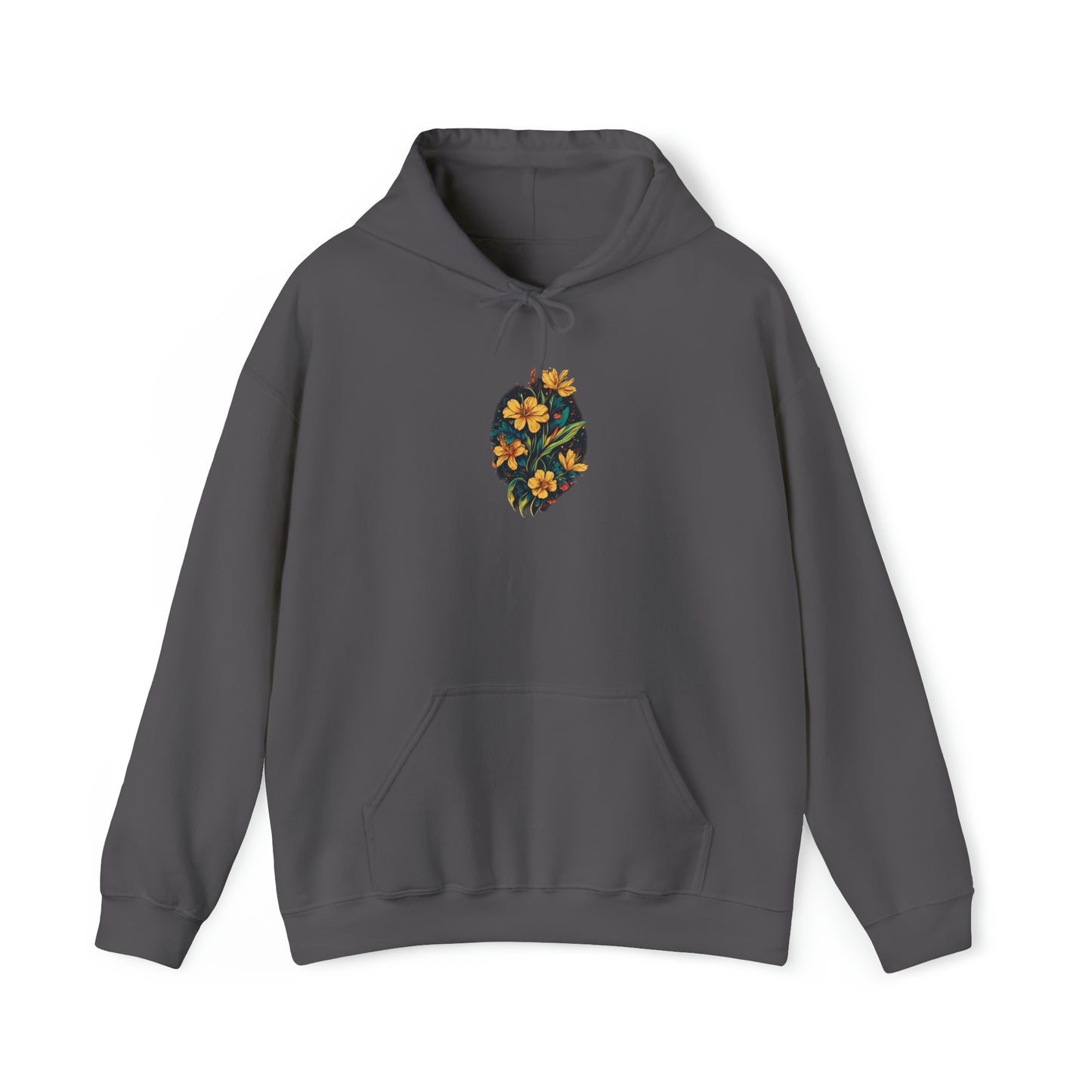 Floral Unisex Heavy Blend™ Hooded Sweatshirt