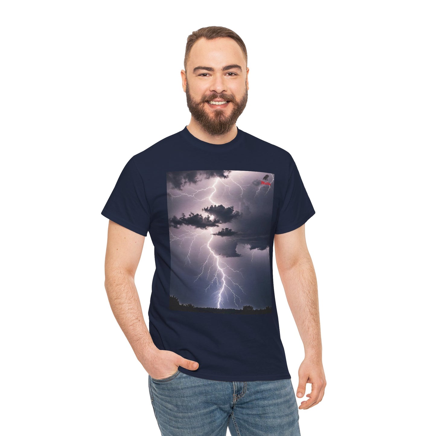 Lightning Style Unisex Heavy Cotton Tee