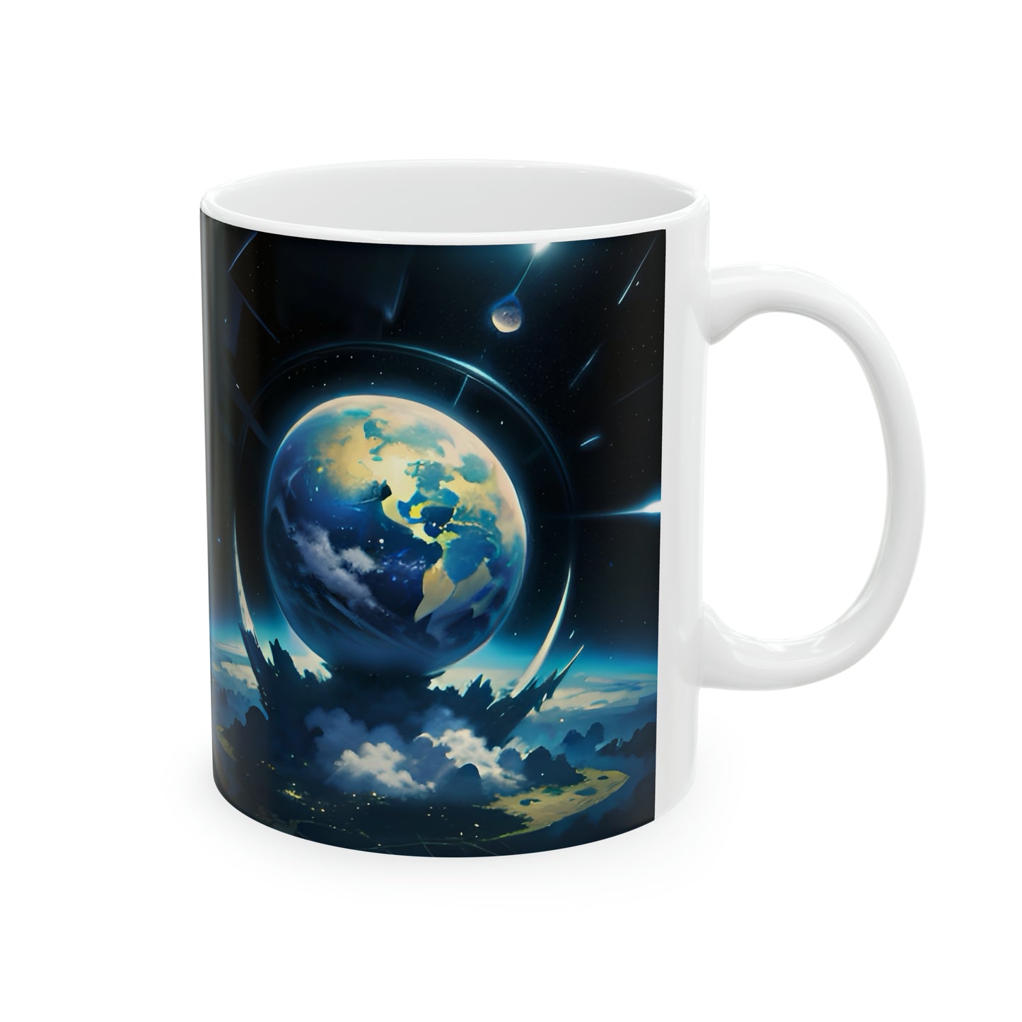 Matiby Worlds Ceramic Mug, 11oz