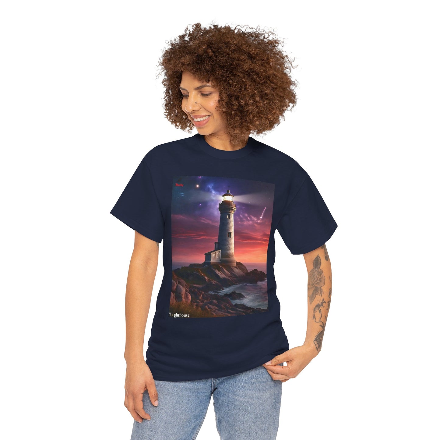 Lighthouse Unisex Heavy Cotton Tee