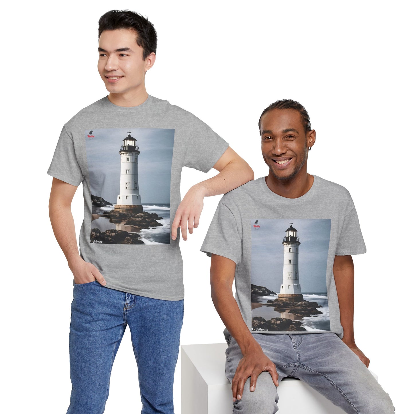 Lighthouse Unisex Heavy Cotton Tee