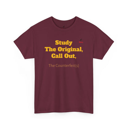 Study The Original Unisex Heavy Cotton Tee