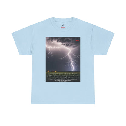 Lightning Style Fear of the Lord Unisex Heavy Cotton Tee