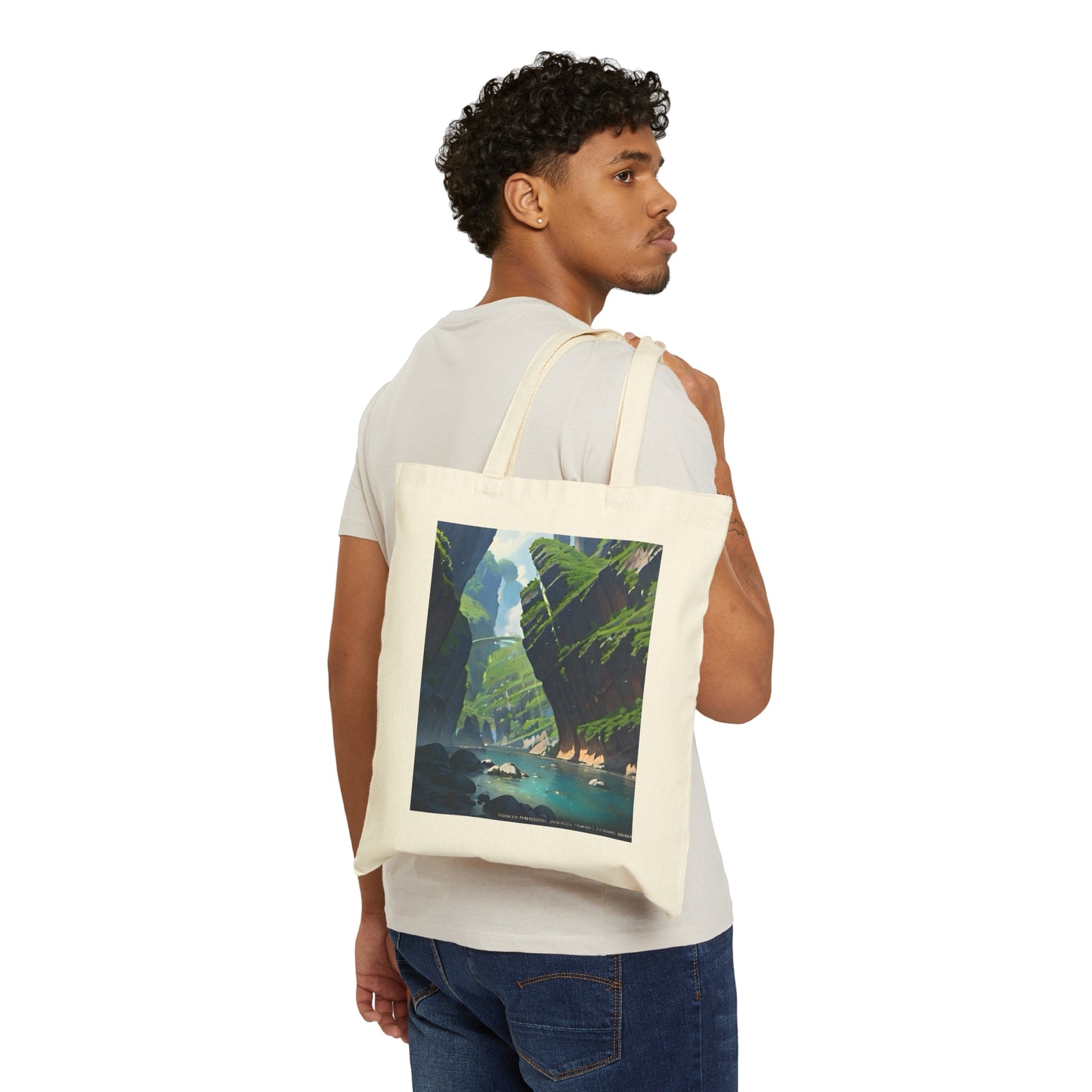 Artzy Cotton Canvas Tote Bag