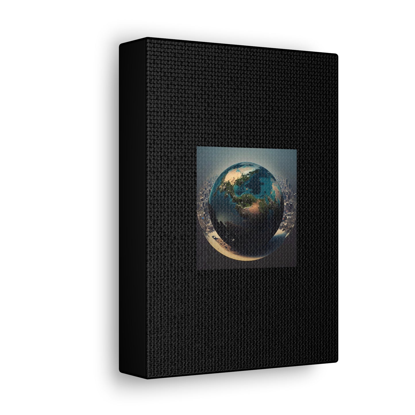 Matiby Worlds Black Canvas Gallery Wraps