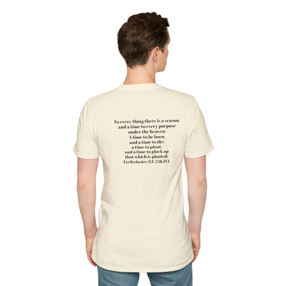 Bible Speaks Ecclesiastes 3:1-2 Unisex Softstyle T-Shirt