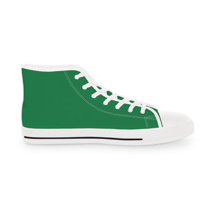 Men's Dark Green High Top Sneakers