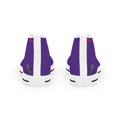 Men's Purple High Top Sneakers