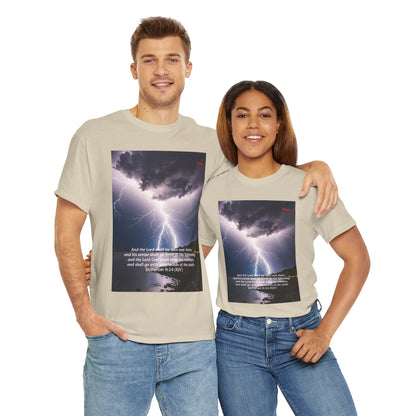 Lightning Style God's Arrow Unisex Heavy Cotton Tee