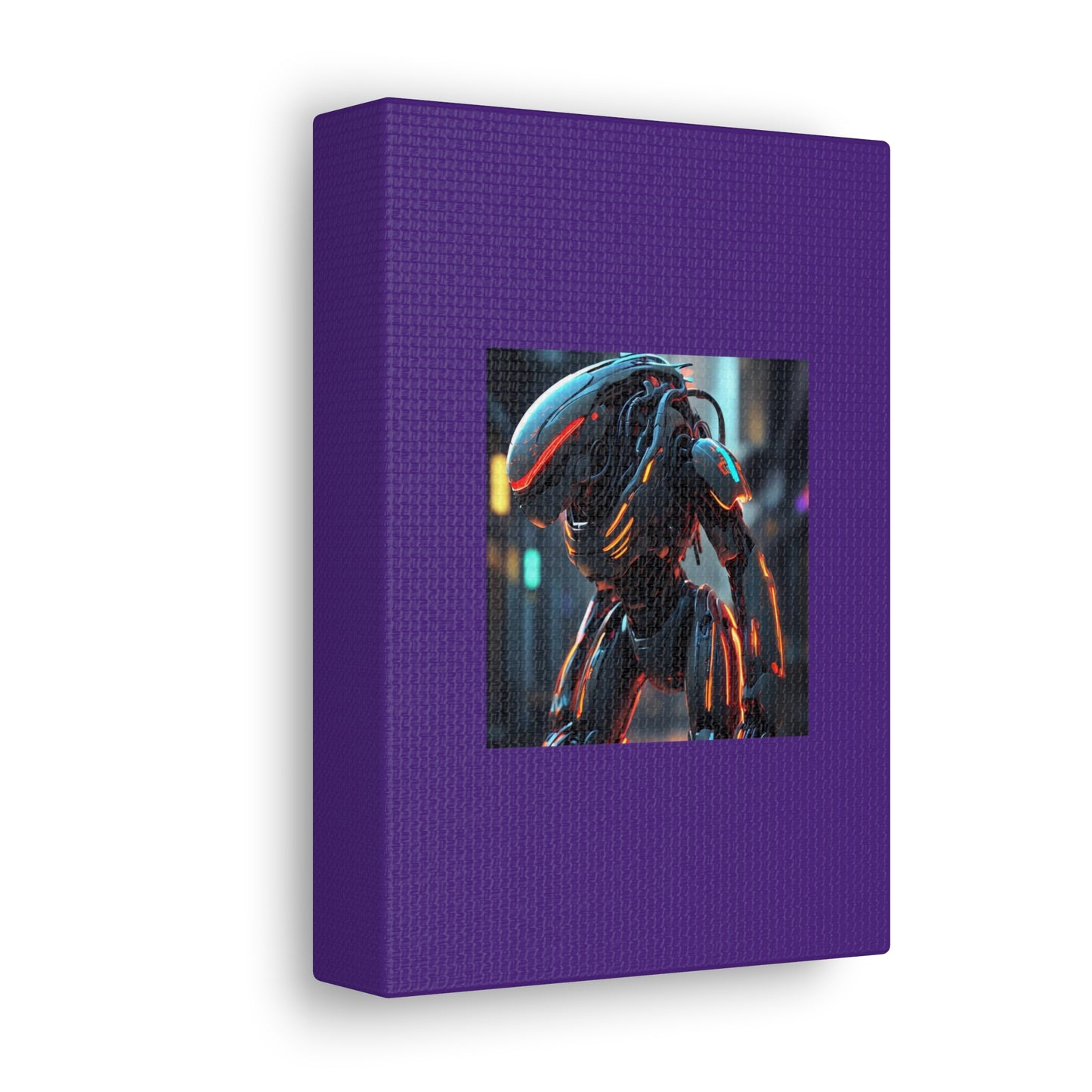 Matiby MEK Purple Canvas Gallery Wraps