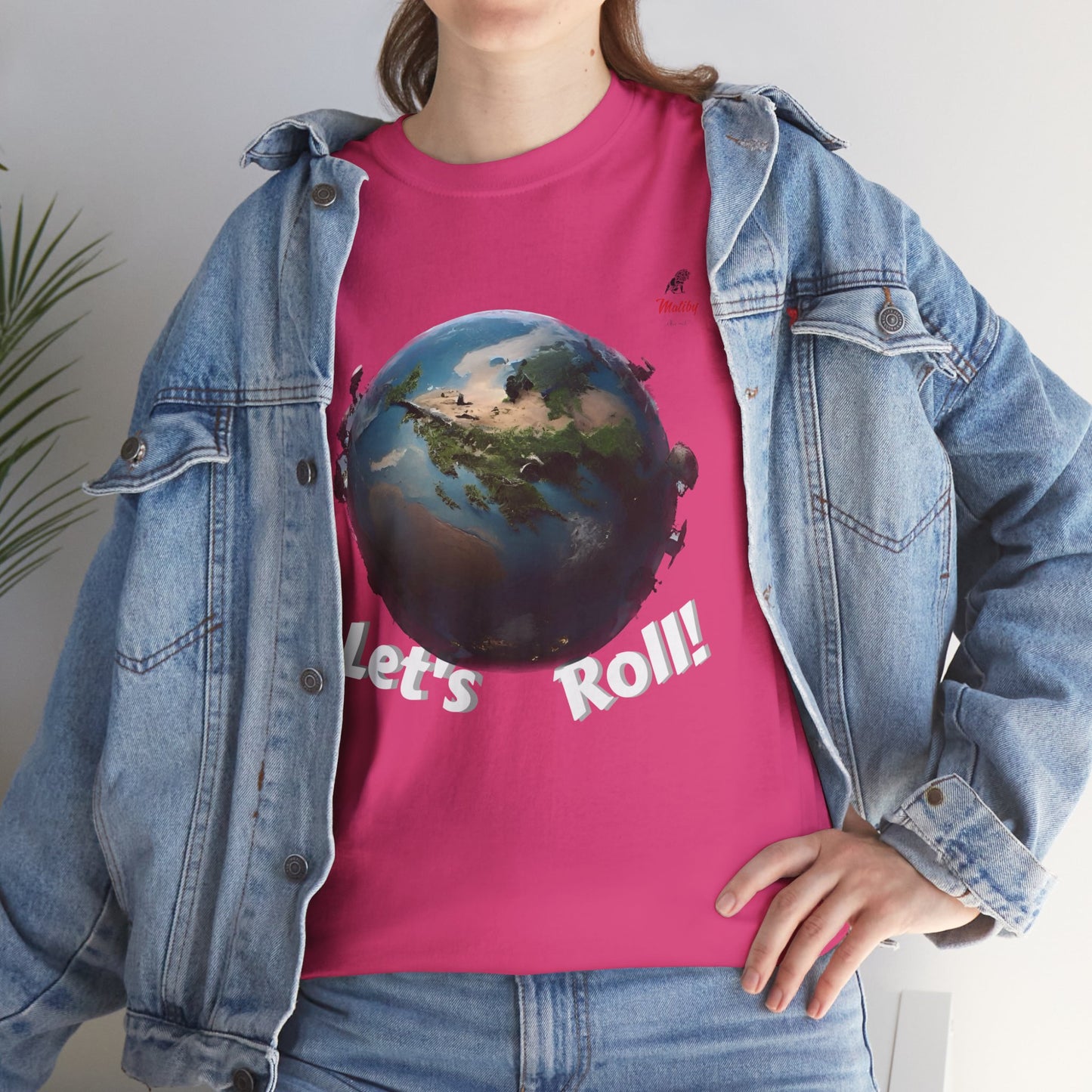 Let's Roll! Unisex Heavy Cotton Tee