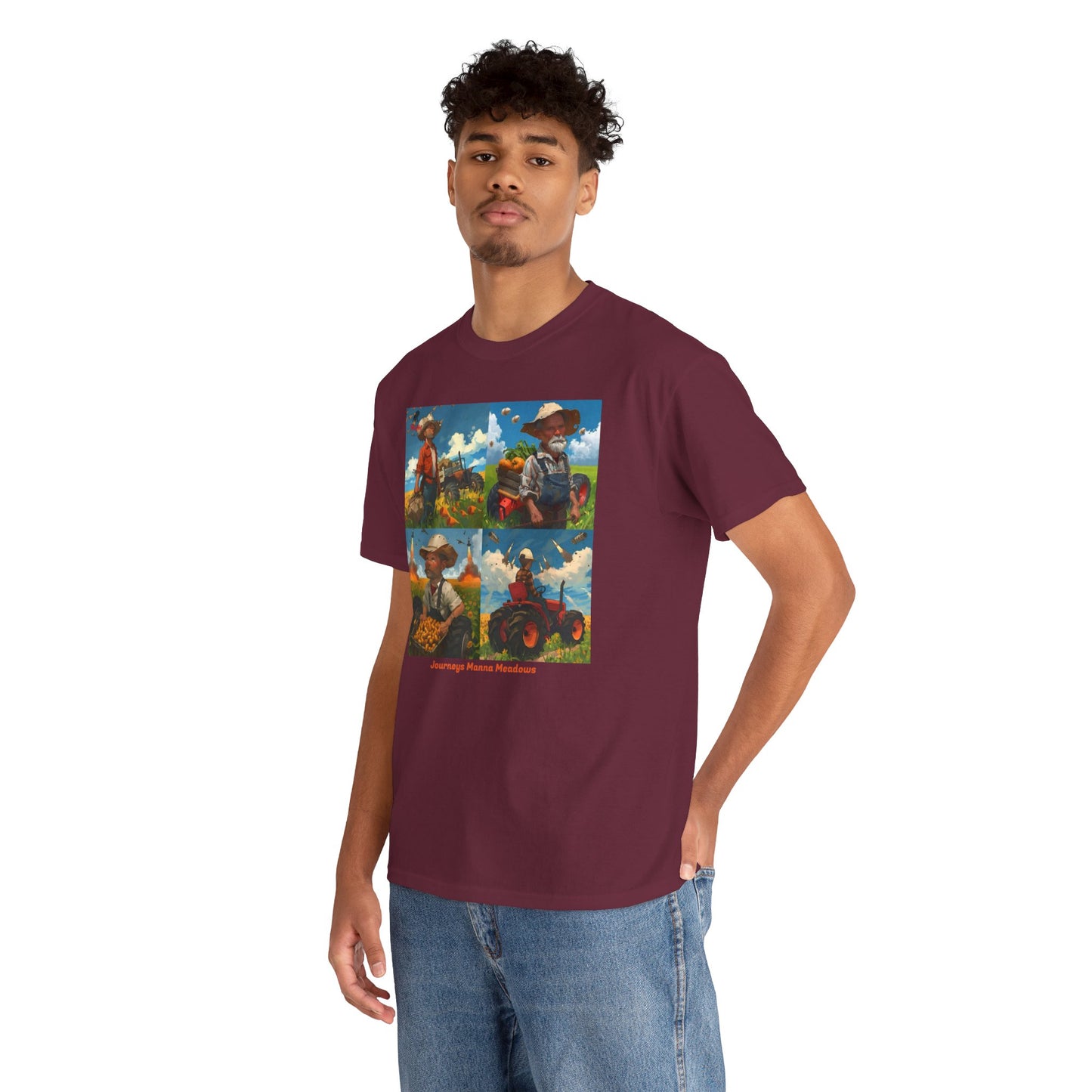 Journeys Manna Meadows Unisex Heavy Cotton Tee