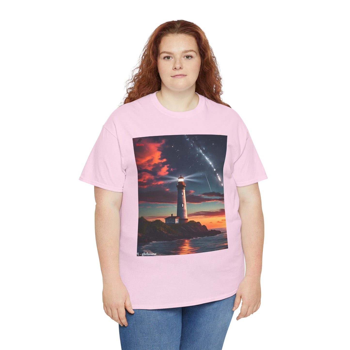 Lighthouse Unisex Heavy Cotton Tee